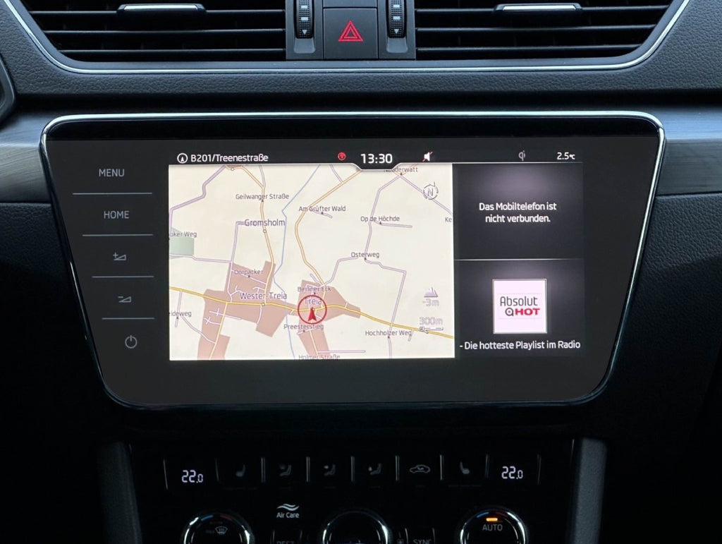 6x Savvies Schutzfolie Für Skoda Columbus Infotainment (8 Zoll, Superb 2017) – Ultraklar, Kratzfest & Blasenfrei