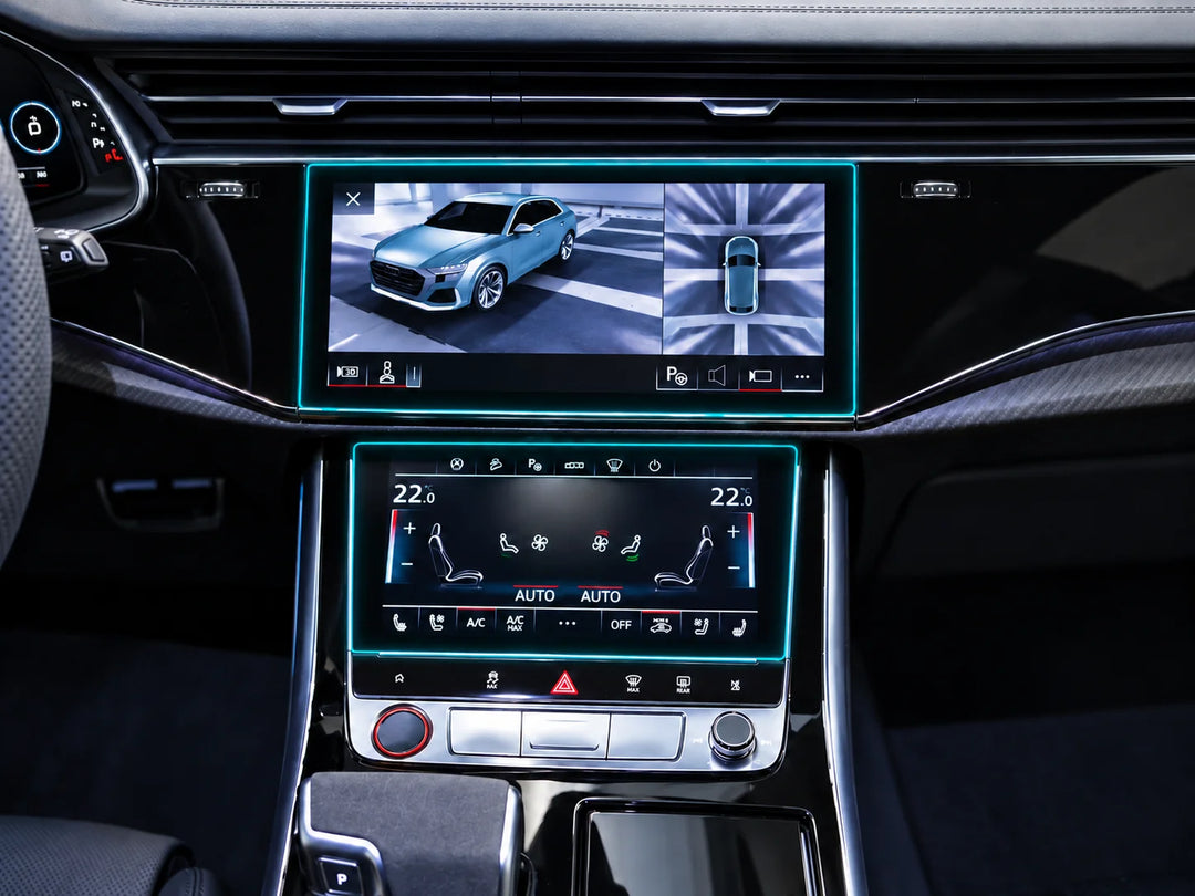Displayschutzfolie für Audi Q8 / SQ8 / RSQ8 / Q8 e-tron (4M) ab 2018