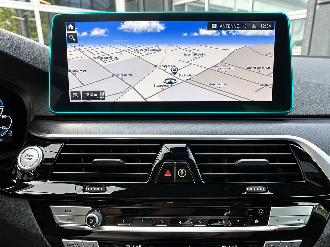 Displayschutzfolie für BMW 5er (G30 2021-2023) 12,3 Zoll