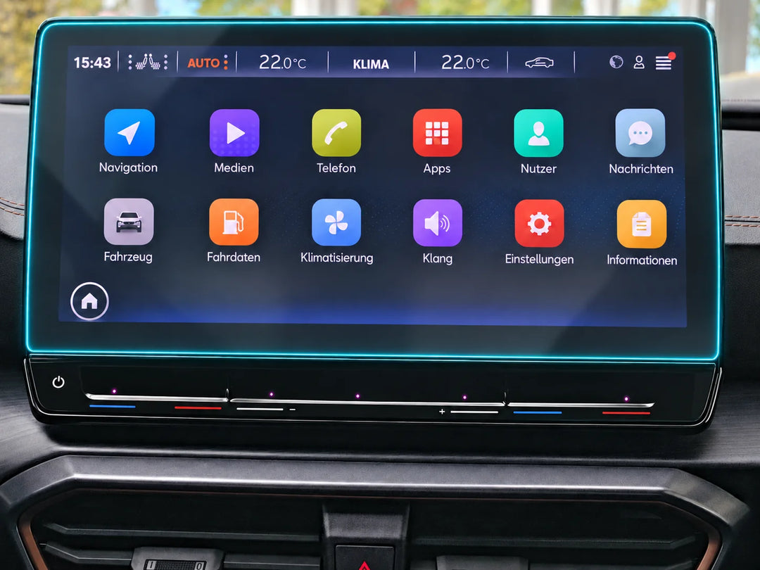 Displayschutzfolie für Cupra Formentor (12 Zoll)