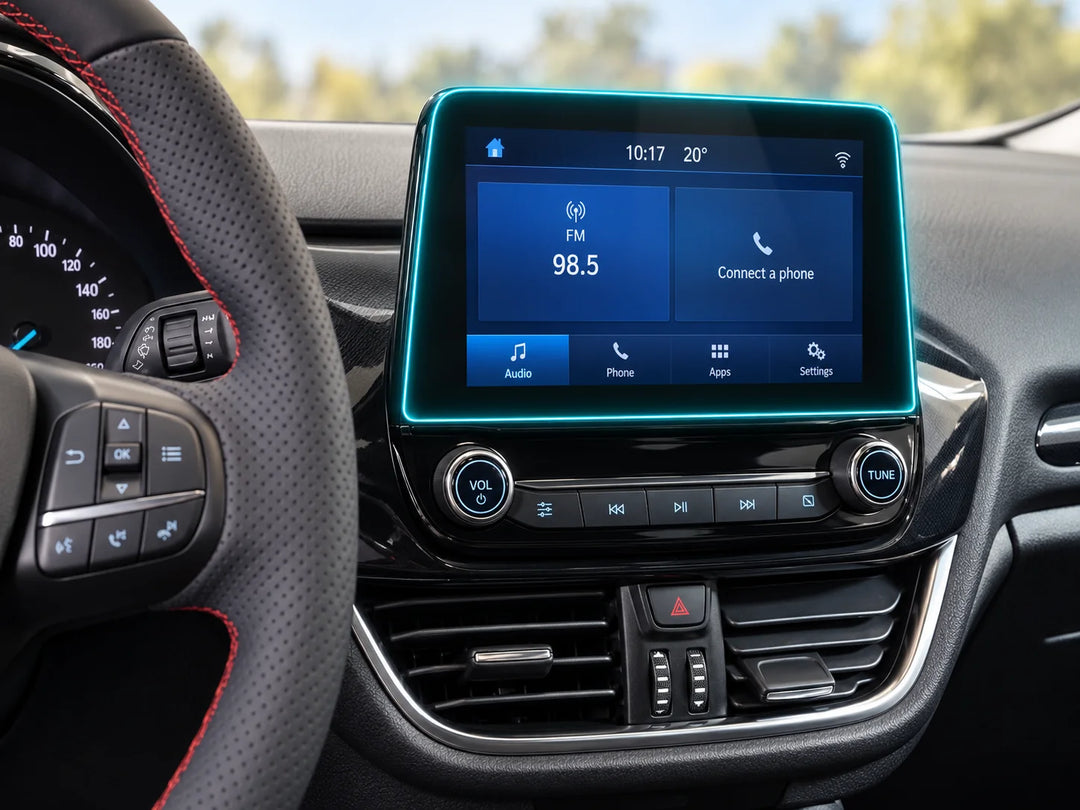 Displayschutzfolie für Ford Fiesta MK8 (Sync 3)