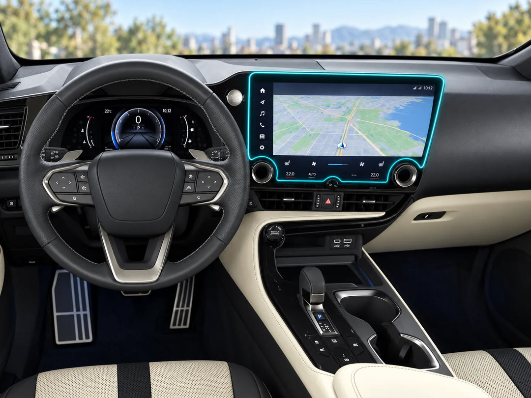 Displayschutzfolie für Lexus NX (seit 2021) großes Display