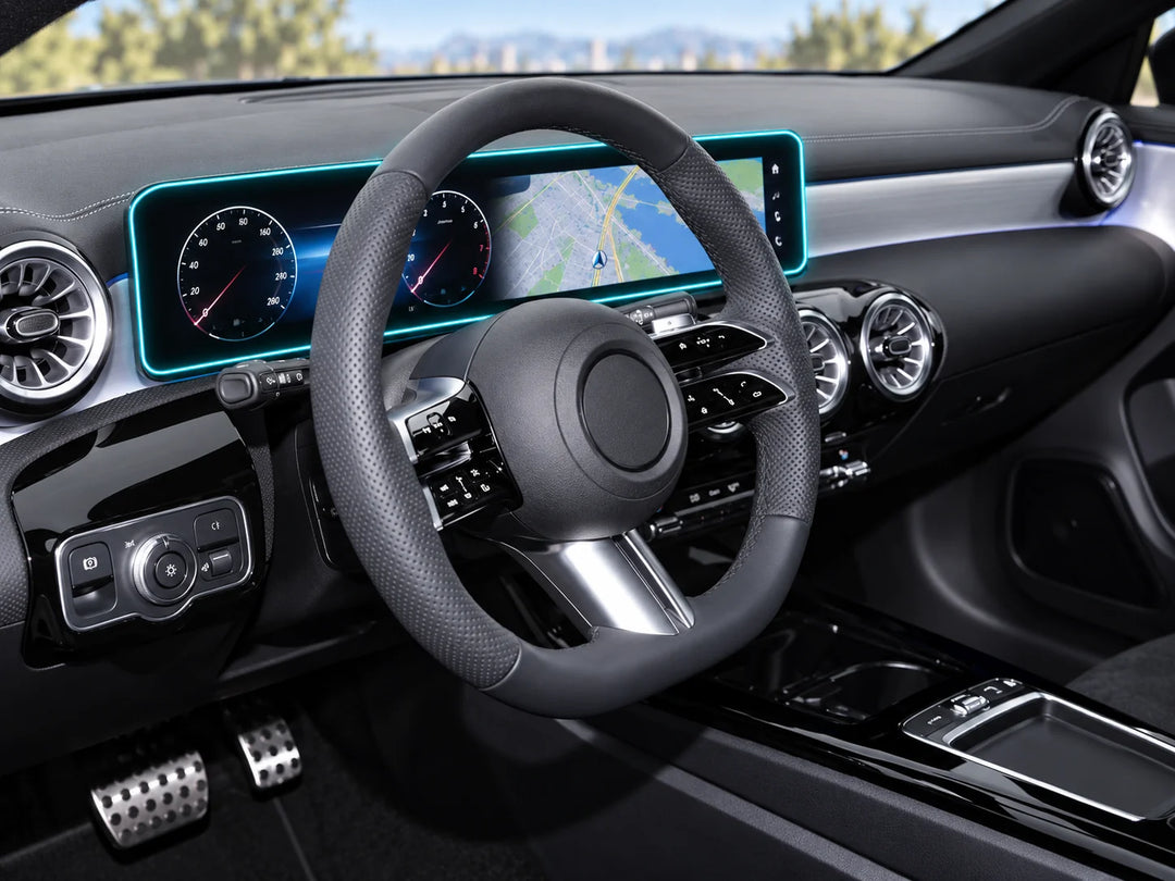 Displayschutzfolie für Mercedes CLA (W118)