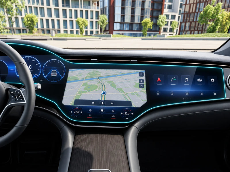 Film de protection d’écran pour Mercedes EQS Hyperscreen