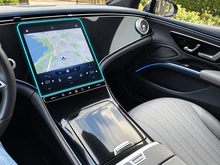 Displaybeschermfolie voor Mercedes EQS (klein display)