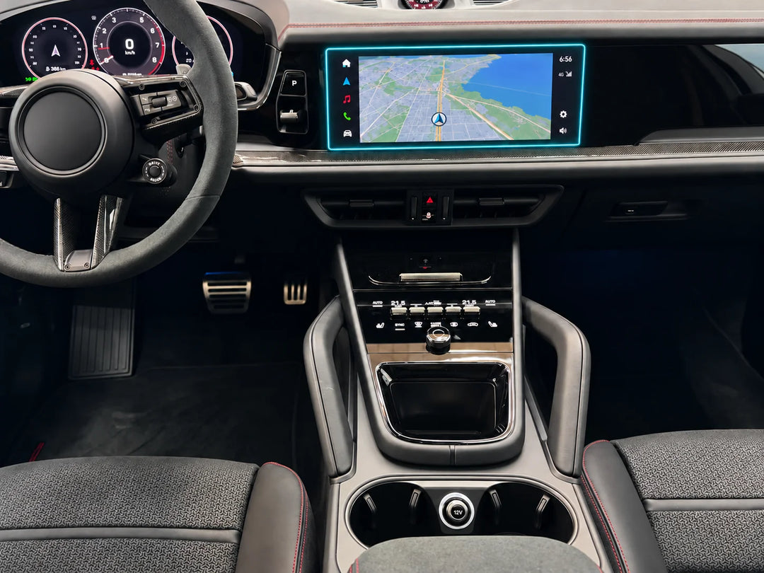 Displayschutzfolie für Porsche Cayenne ab 2024 (ohne Beifahrerdisplay)