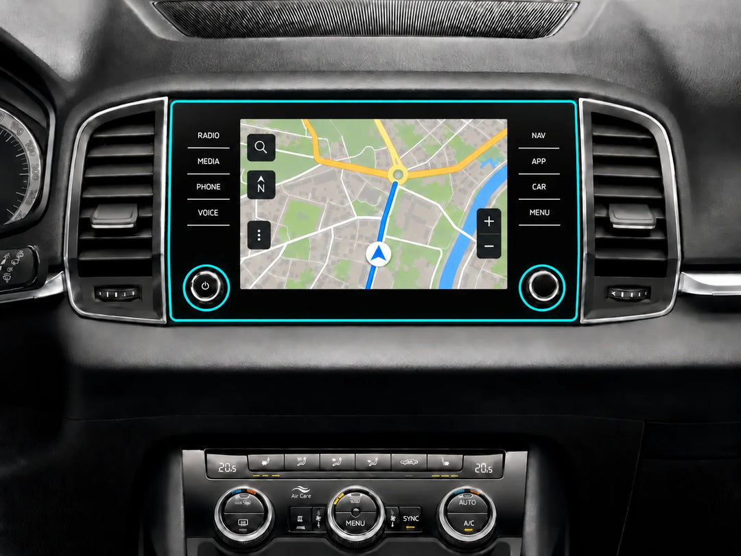 Displayschutzfolie für Skoda Karoq Amundsen