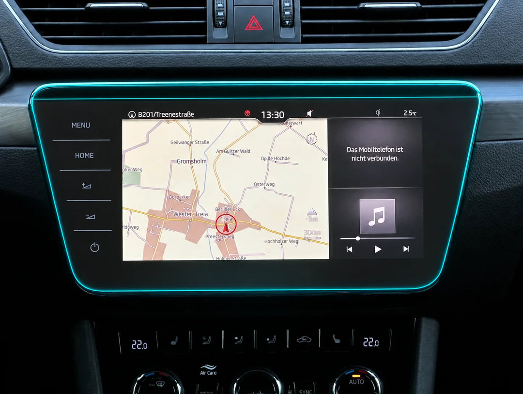 Displayschutzfolie für Skoda Superb III (3V) Columbus