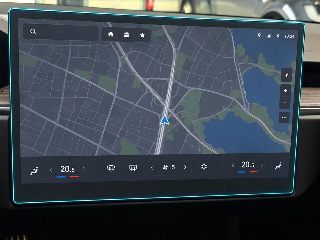 Displayschutzfolie für Tesla Model S (ab 2021) inkl. Bildschirm hinten