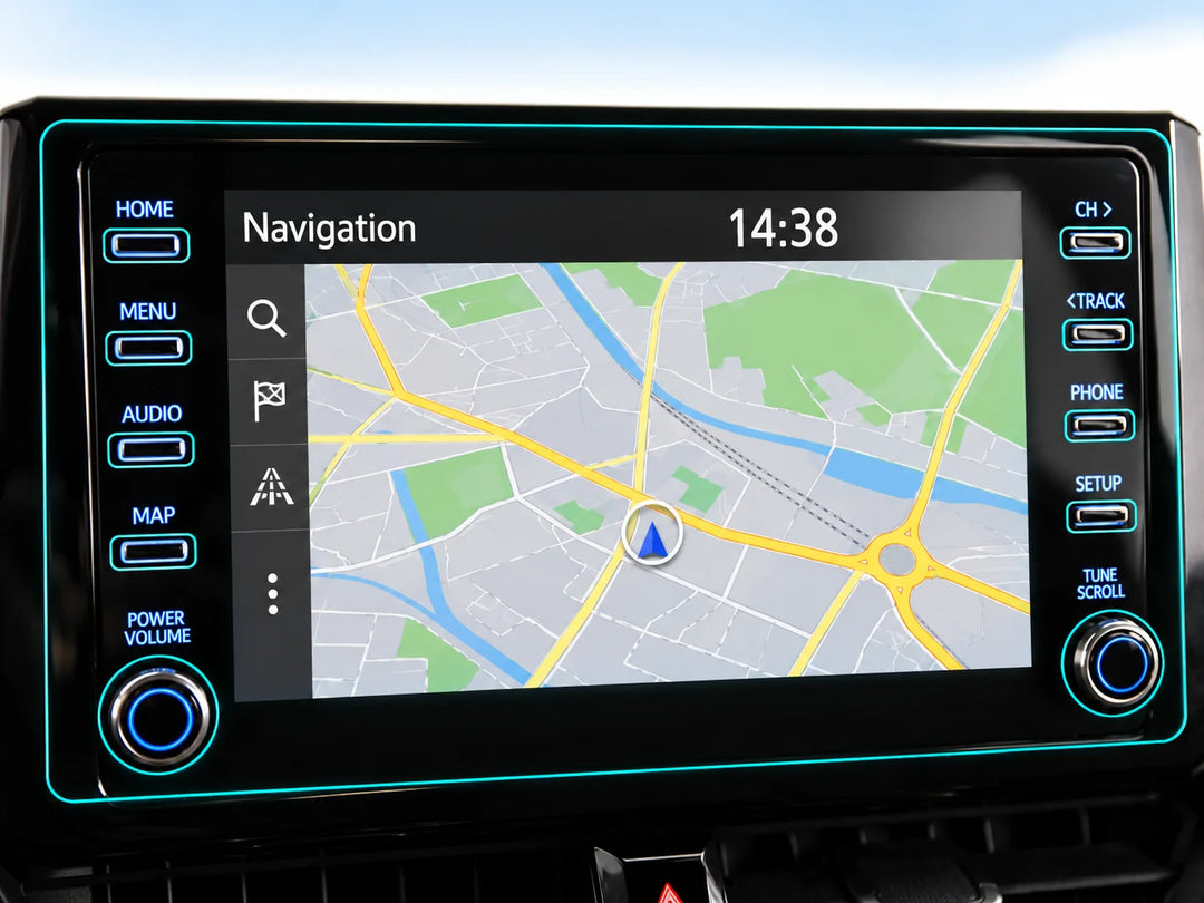 Displayschutzfolie für Toyota Corolla 7-Zoll