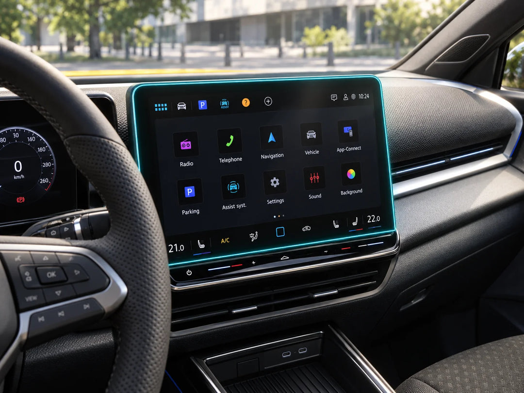 Displayschutzfolie für VW T-Roc 12,9 Zoll (ab 2025)