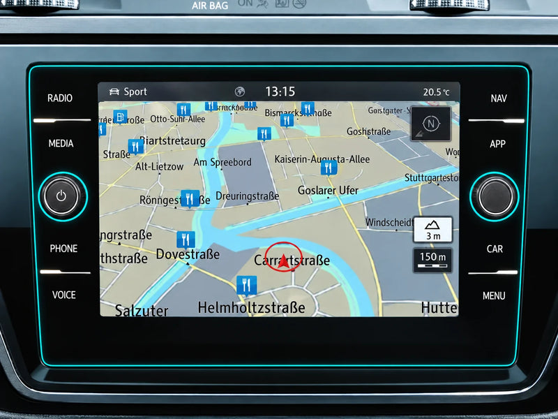 Film de protection d’écran pour VW Touran Discover Media