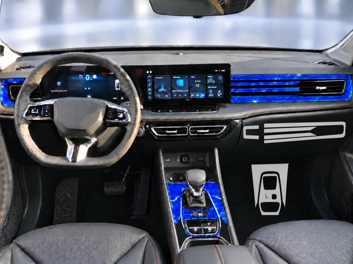 MG HS Interior Schutzfolien (ab 2025)
