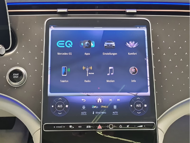 Mercedes EQE/EQE SUV (kleines Display)