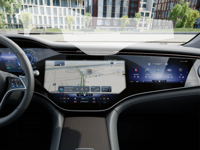 Mercedes EQS Hyperscreen
