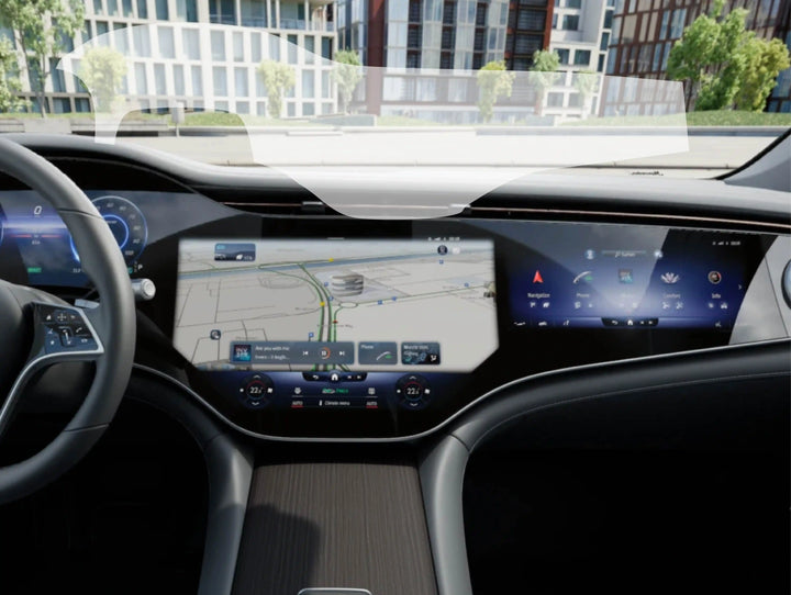 Mercedes EQS Hyperscreen